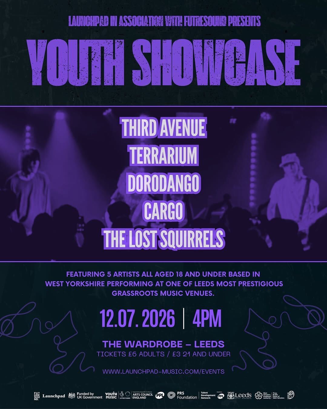 Launchpad Youth Showcase - Sunday 1st November 2026