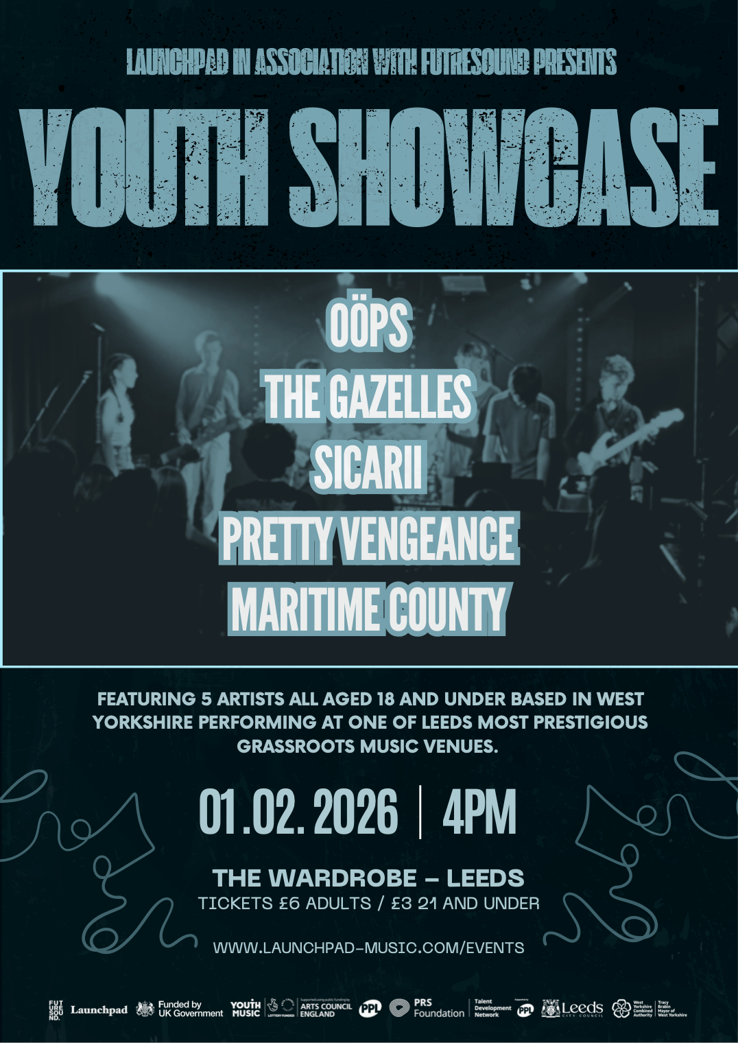 Launchpad Youth Showcase - Sunday 1st February 2026