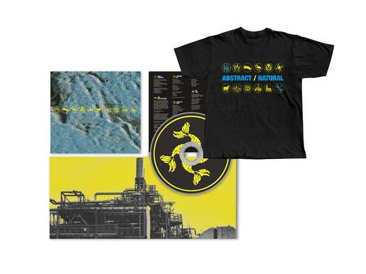 ABSTRACT / NATURAL Digipak CD with T-shirt BUNDLE