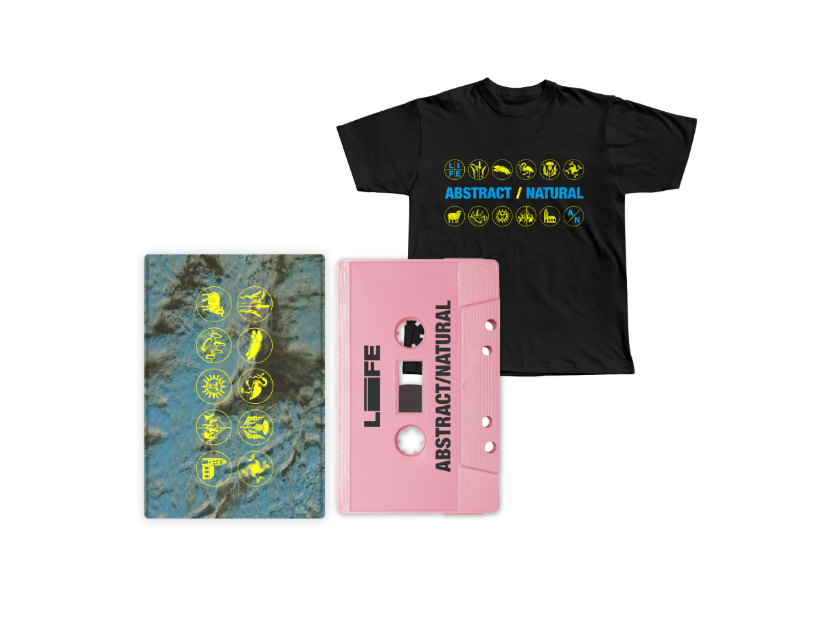 ABSTRACT / NATURAL Cassette with T-shirt BUNDLE