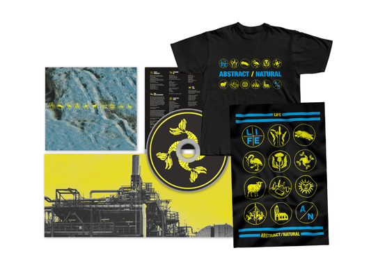 ABSTRACT / NATURAL Digipak CD with T-shirt & Towel BUNDLE