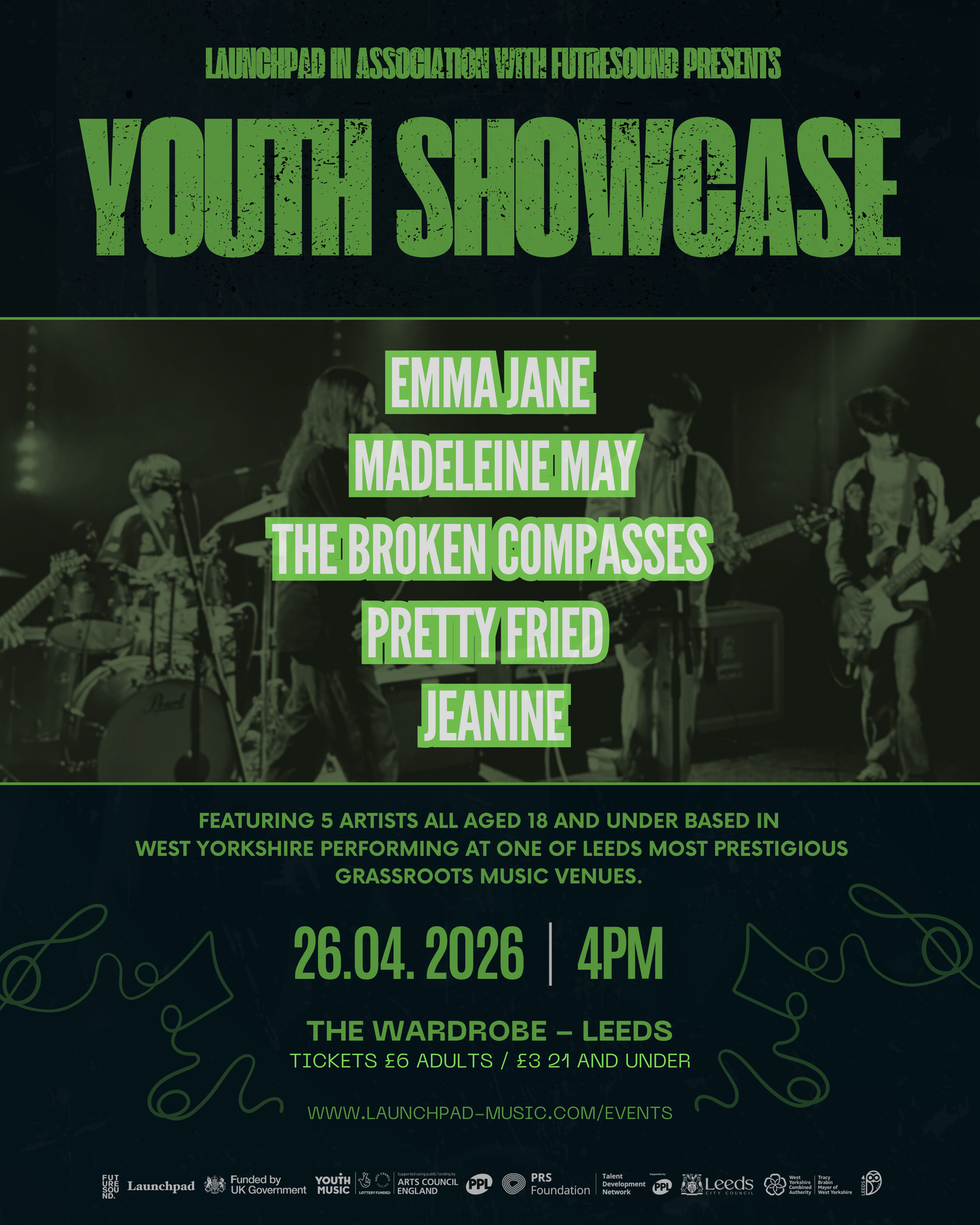 Launchpad Youth Showcase - Sunday 26th April 2026